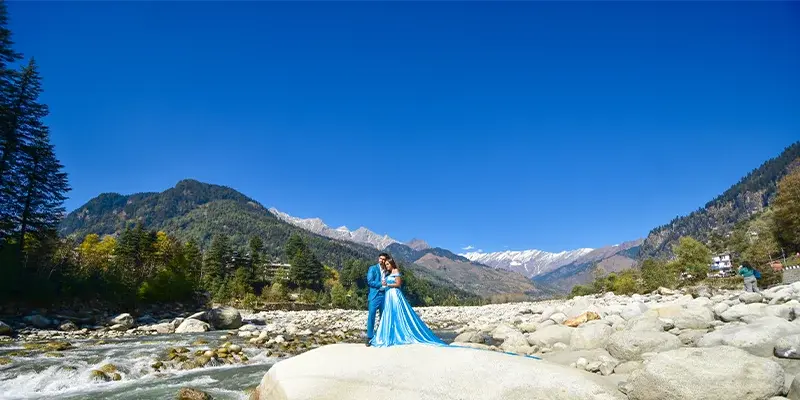 Kullu valley Beas river mountains scenic views photo gallery